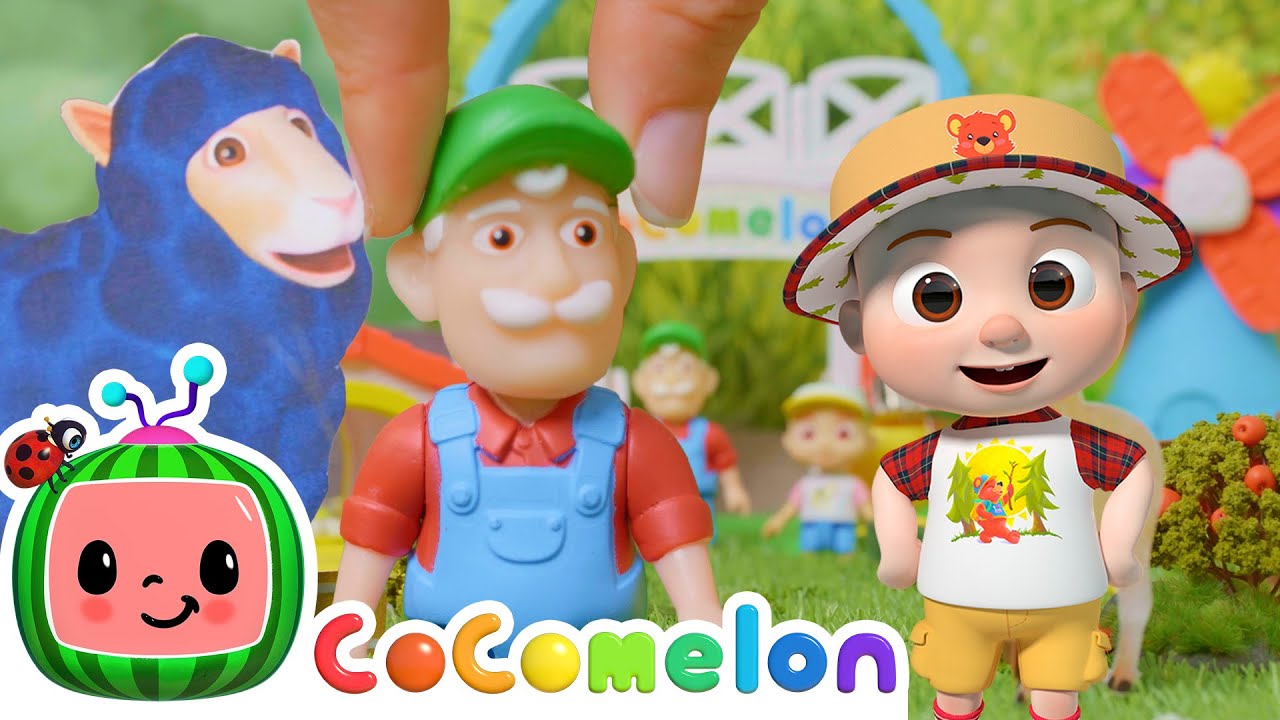 CoComelon Toy Animals Sing Baa Baa Black Sheep! | Nursery Rhymes & Songs | CoComelon img