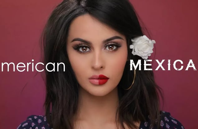American VS Mexican Makeup Tutorial img