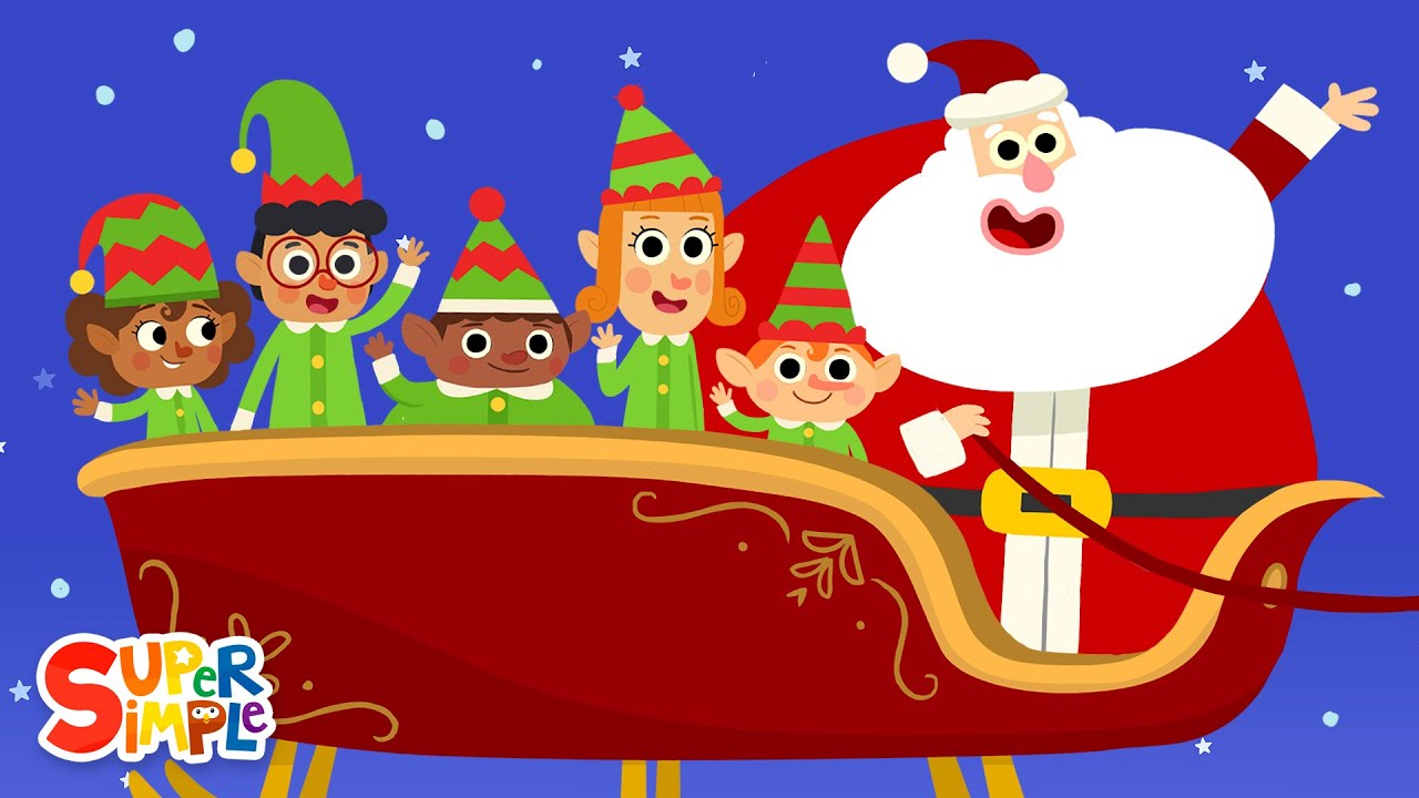 Five Little Elves | Christmas Song For Kids | Super Simple Songs img