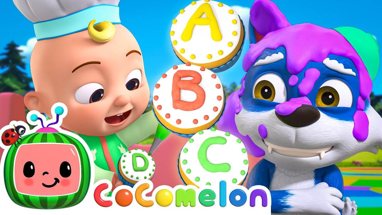 Pat a Cake ABCs 🧁 Baking with JJ's Animal Friends | CoComelon - Nursery Rhymes img