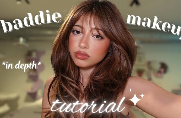 how to look like a baddie✨*IN DEPTH* makeup tutorial img